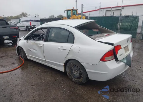 2010 Honda Civic Lx из США, поврежденный, VIN 2HGFA1F56AH566498